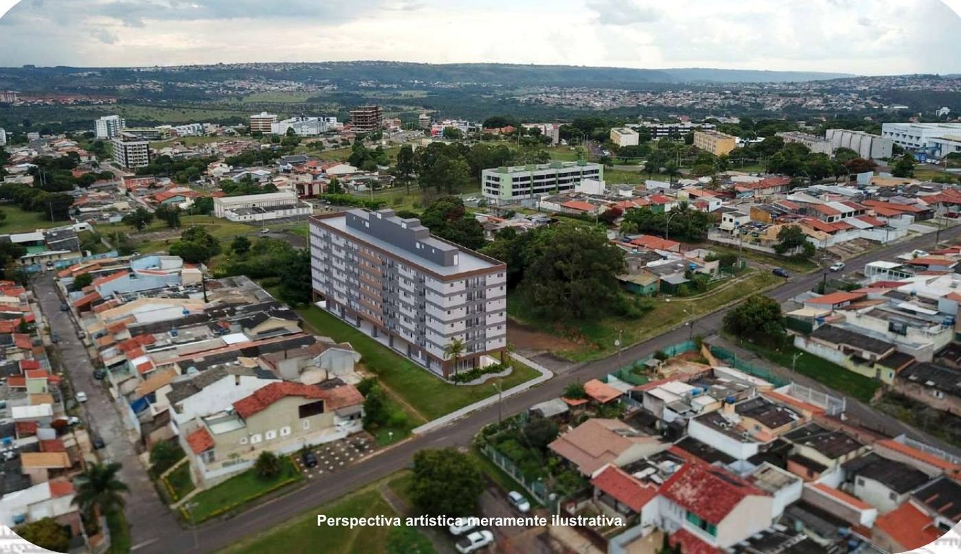 Vista aérea do Residencial Torino em Sobradinho I, Brasília/DF